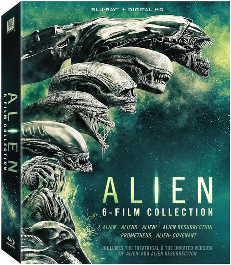 Alien: 6 - Film Collection - New Blu - Ray