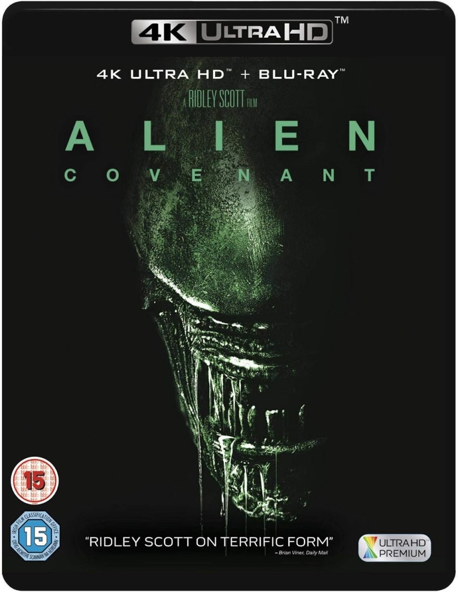Alien Covenant (UK 4K UHD, Region Free) w/SLIP - New 4K UHD