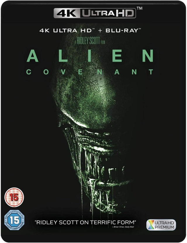 Alien Covenant (UK 4K UHD, Region Free) w/SLIP - New 4K UHD