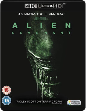 Alien Covenant (UK 4K UHD, Region Free) w/SLIP
