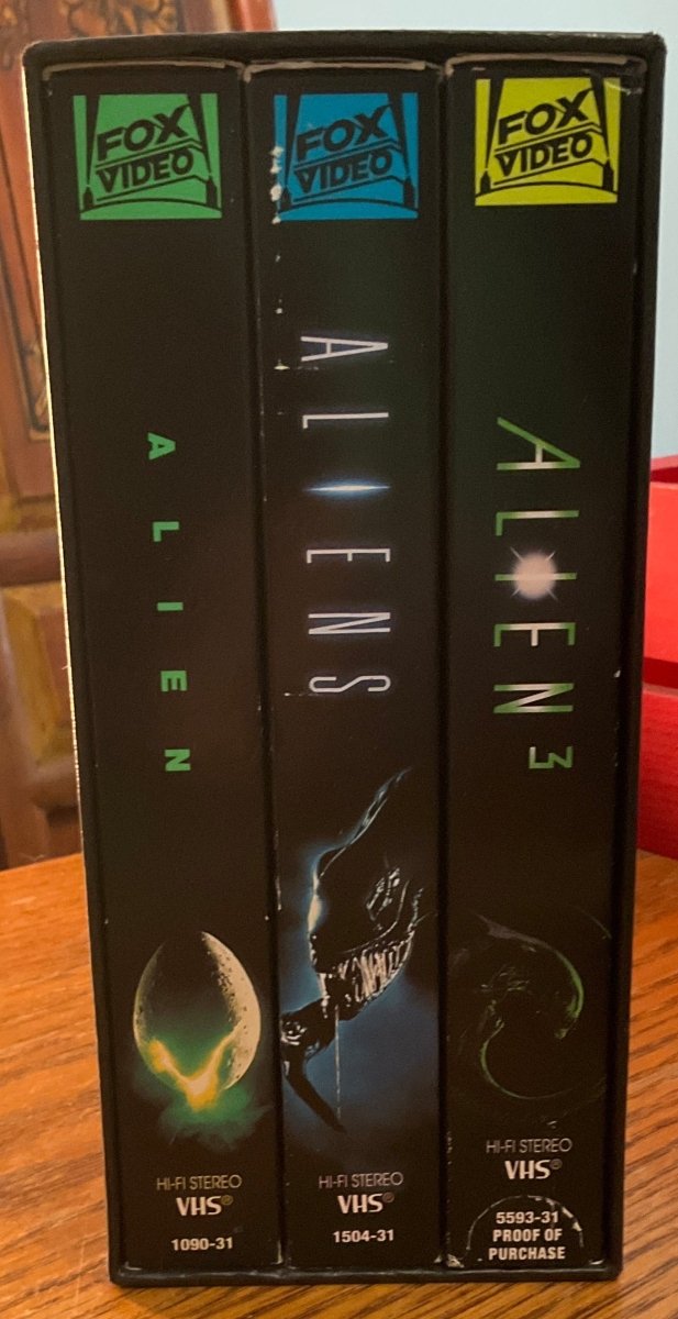 Alien Trilogy BOX SET VHS - VHS