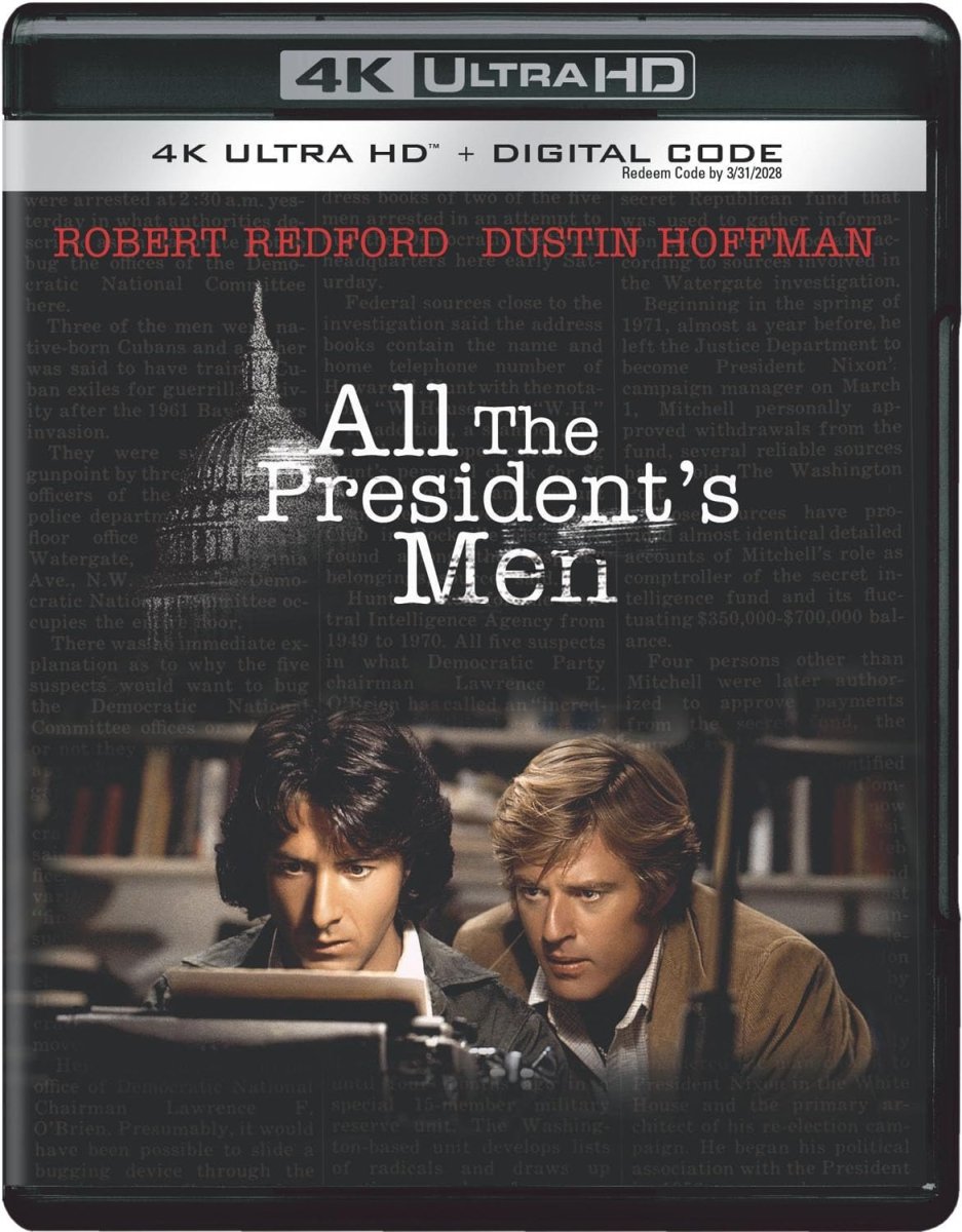 All the President's Men (4K UHD) w/SLIP