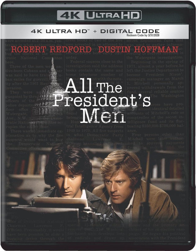 All the President's Men (4K UHD) w/SLIP