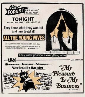 All the Young Wives + My Pleasure Is My Business (Drive - in Double Feature 21) - New Blu - Ray