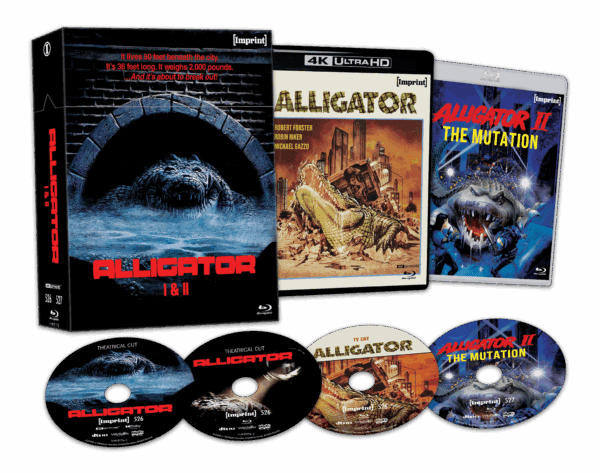 Alligator I & II (4K UHD/Blu - Ray, Limited Edition, Region Free) *see note - New 4K UHD