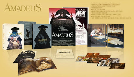 Amadeus (UK 4K UHD, Limited Collector's Edition Steelbook, Region Free) *one per customer - New 4K UHD