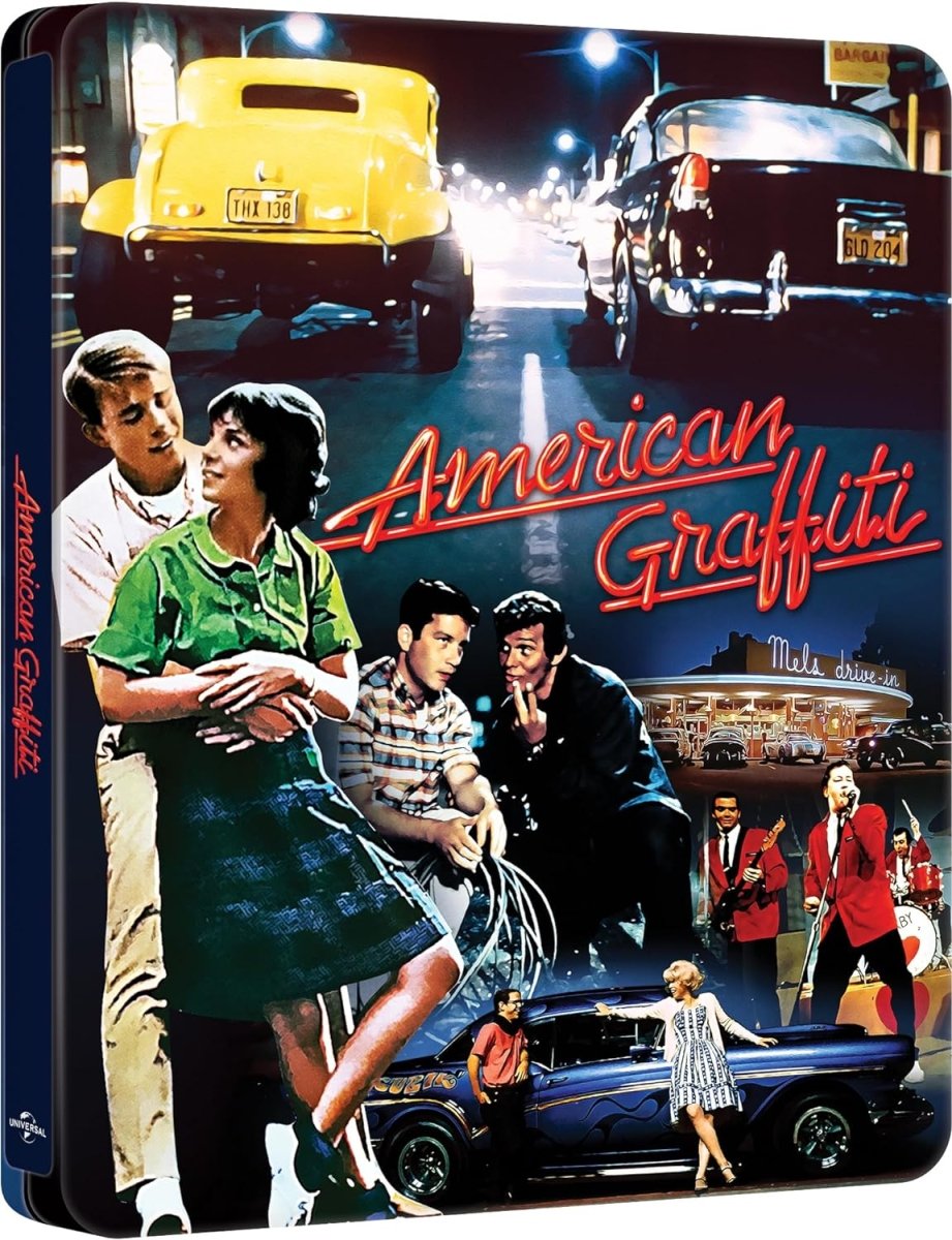 American Graffiti (4K UHD, Limited Edition Steelbook, Region Free/B) - New 4K UHD
