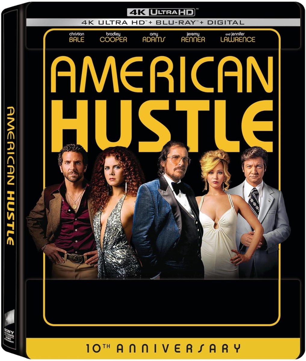 American Hustle (4K UHD Steelbook) *See Note* - New 4K UHD