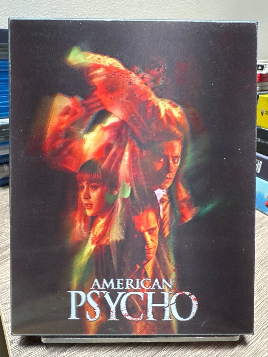 American Psycho (4K UHD, Manta Lab, Steelbook, Cover B, Region Free/B) w/DOUBLE LENTICULAR SLIP