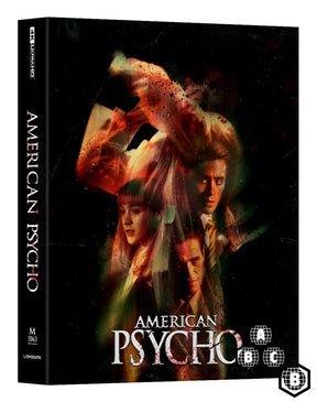 American Psycho (4K UHD, Manta Lab, Steelbook, Cover B, Region Free/B) w/DOUBLE LENTICULAR SLIP