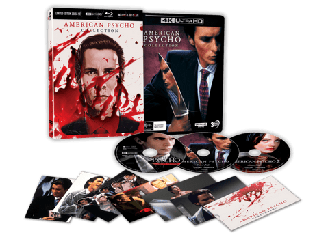 American Psycho Collection (4K UHD/Blu-Ray, Limited Edition Blood Pack, Region Free) *one per customer