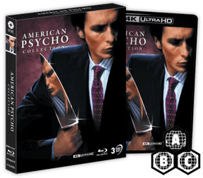 American Psycho Collection (4K UHD/Blu-Ray, Region Free) w/SLIP
