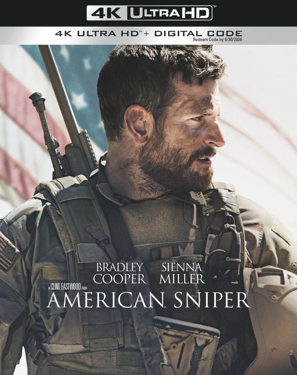 American Sniper (4K UHD) w/SLIP *see note - New 4K UHD