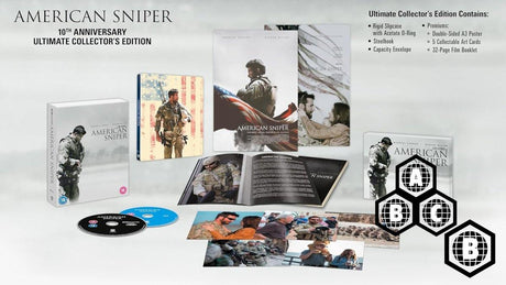 American Sniper (UK 4K UHD, Ultimate Collector's Edition Steelbook, Region Free/B)