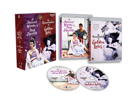 An Amorous Woman of Tang Dynasty / The Reincarnation of Golden Lotus (Limited Edition, Region Free) - New Blu - Ray