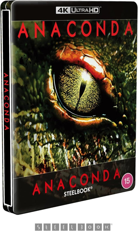 Anaconda (4K UHD, UK Limited Edition Steelbook, Region Free) - New 4K UHD