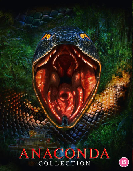 Anaconda Collection 1 - 4 (Region Free) w/SLIP - New Blu - Ray
