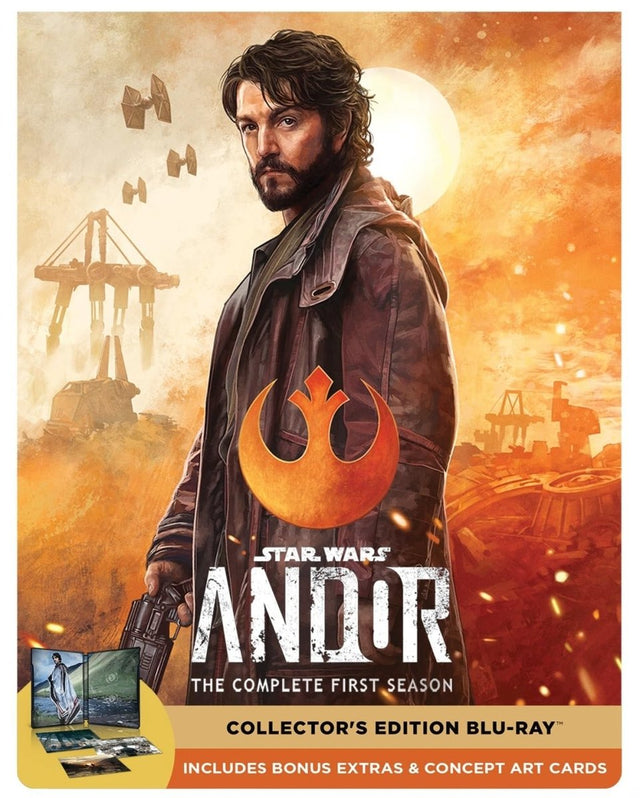 Andor: The Complete First Season (Blu - Ray, Collector's Edition Steelbook) - New Blu - Ray