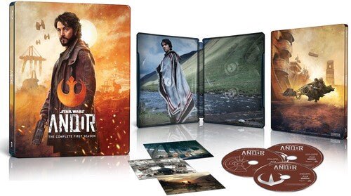 Andor: The Complete First Season (Blu - Ray, Collector's Edition Steelbook) - New Blu - Ray