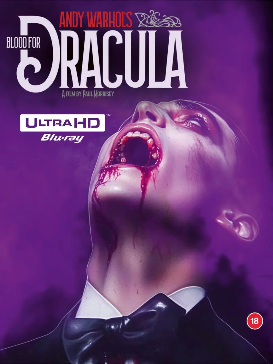 Andy Warhol Presents: Blood for Dracula (4K UHD, Limited Edition, Region Free/B) w/SLIP - New 4K UHD