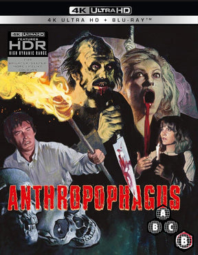 Anthropophagous (4K UHD, Region Free/B)