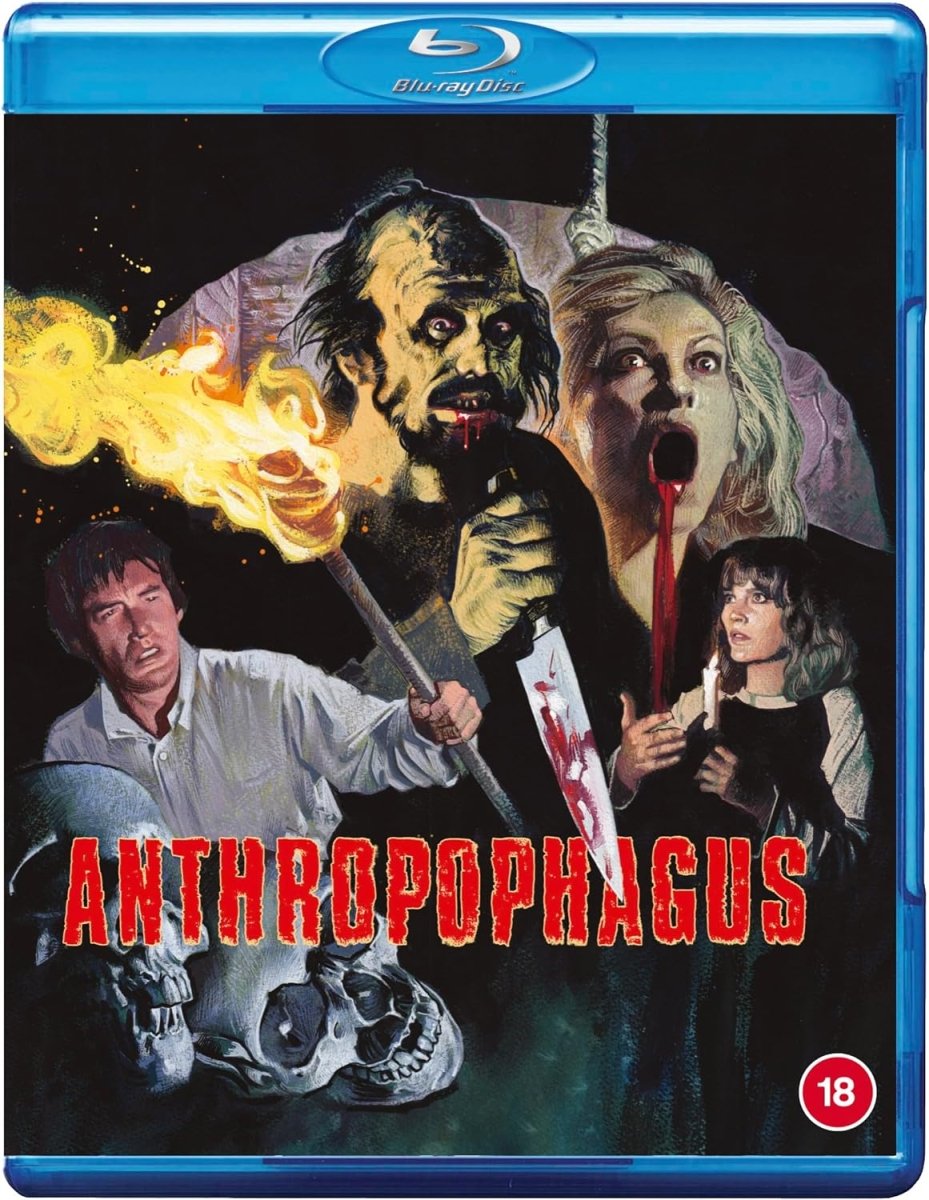 Anthropophagous (Blu - Ray, Region Free) - New Blu - Ray