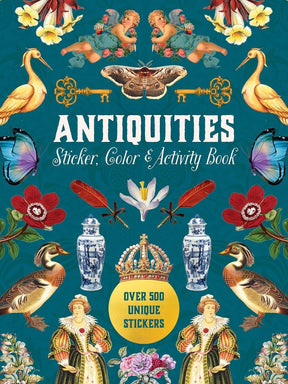 Antiquities Sticker, Color & Activity Book: Over 500 Unique Stickers - Books
