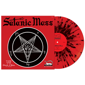 Anton Lavey: Satanic Mass Vinyl (Red & Black Splatter) - Music