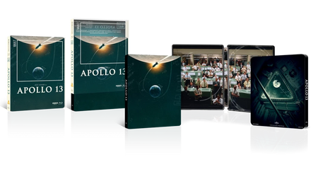 Apollo 13 (UK 4K UHD, Film Vault Limited Edition Steelbook, Region Free)