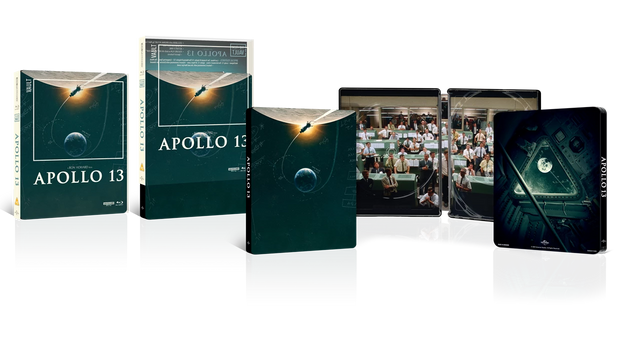 Apollo 13 (UK 4K UHD, Film Vault Limited Edition Steelbook, Region Free) *one per customer