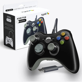 ARBITER Wired XBOX 360 Controller - Black NEW - Video Games - XBOX 360