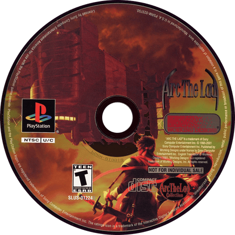 Arc The Lad Collection Playstation 1 LOOSE - Video Games - Playstation 1