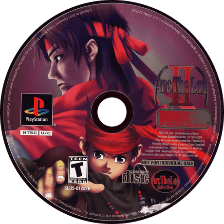 Arc The Lad Collection Playstation 1 LOOSE - Video Games - Playstation 1