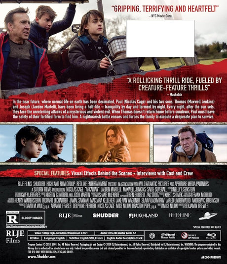 Arcadian - New Blu - Ray