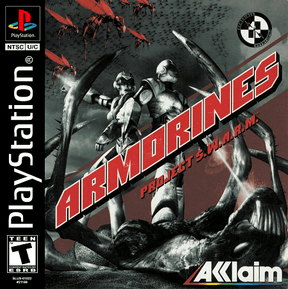 Armorines Project SWARM [No Manual] Playstation 1 USED - Video Games - Playstation 1