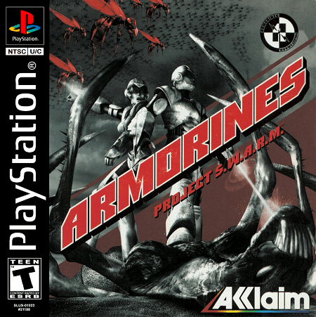 Armorines Project SWARM [No Manual] Playstation 1 USED - Video Games - Playstation 1
