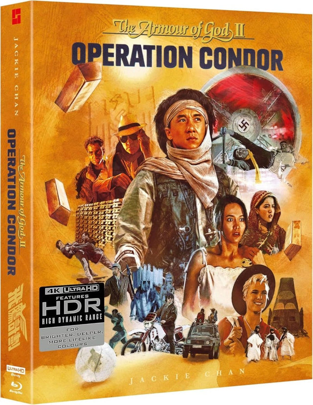 Armour of God II - Operation Condor (4K UHD, Limited Deluxe Edition, Region Free/B) - New 4K UHD
