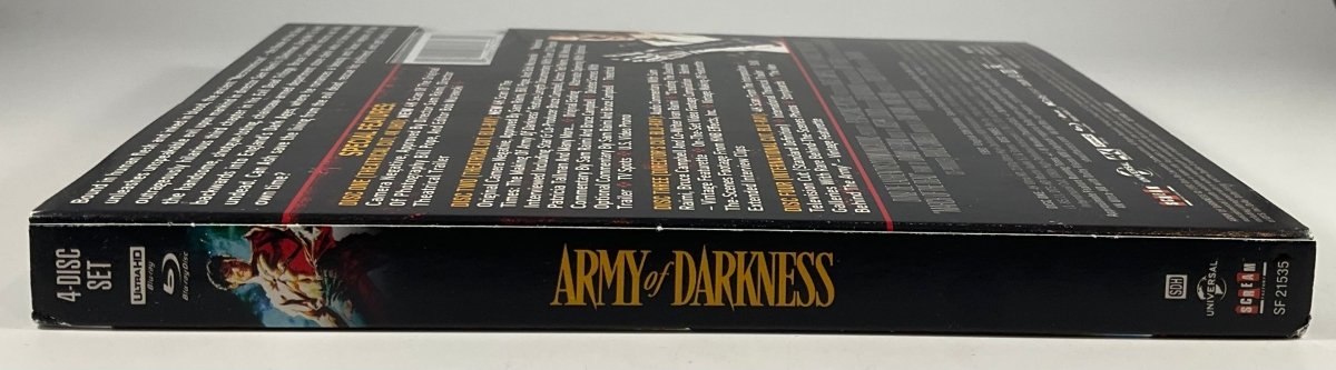Army of Darkness (4K UHD, Collector's Edition) w/SLIP USED