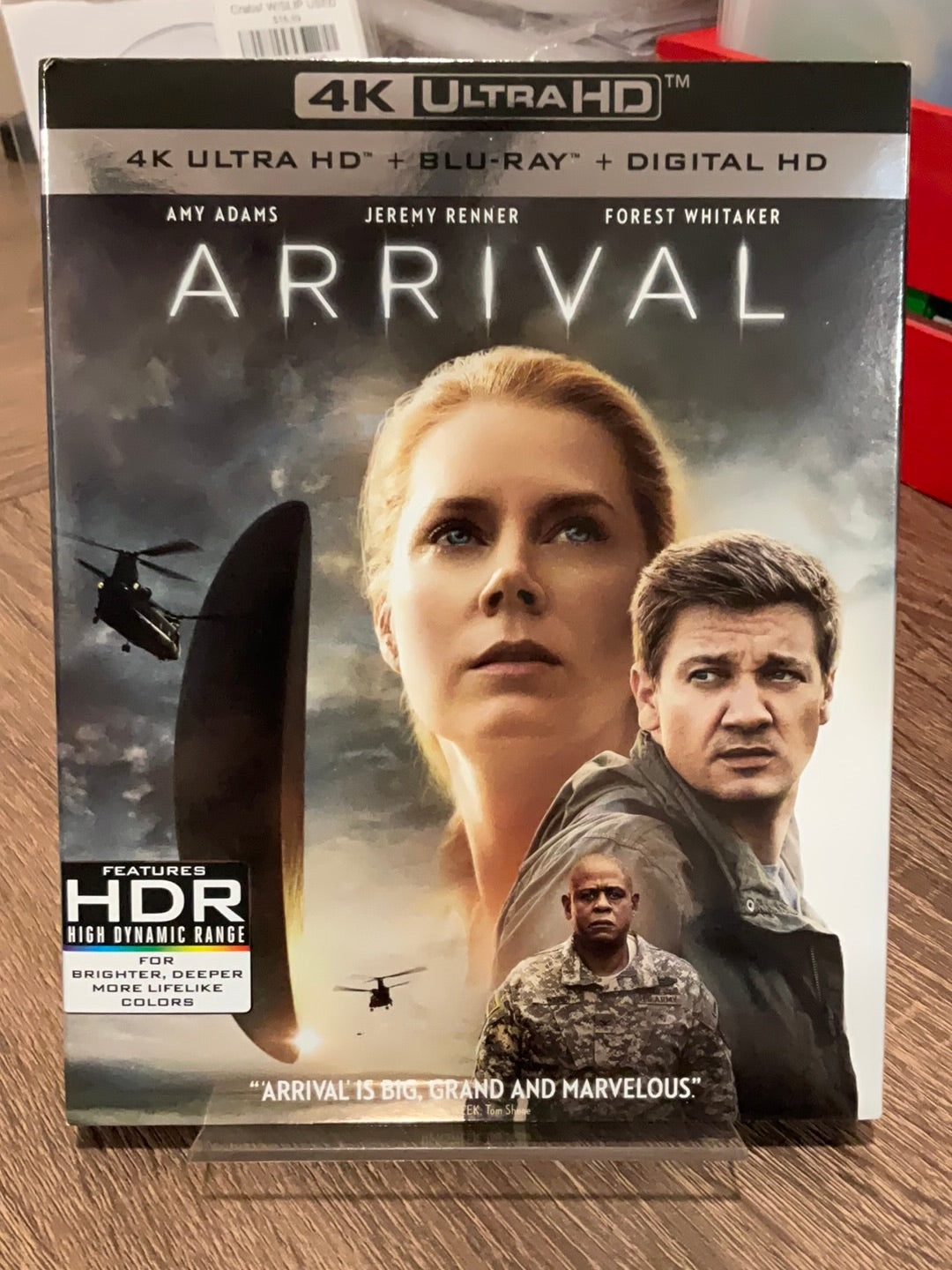 Arrival 4K UHD W/SLIP USED