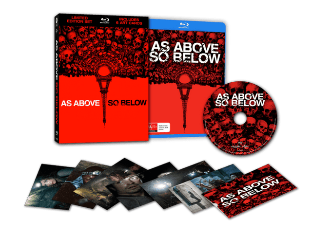 As Above, So Below (Limited Edition w/Lenticular Hardcase, Region Free) - New Blu - Ray