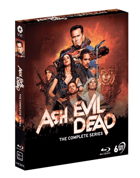 Ash vs Evil Dead: The Complete Series (Region Free) w/SLIP - New Blu - Ray