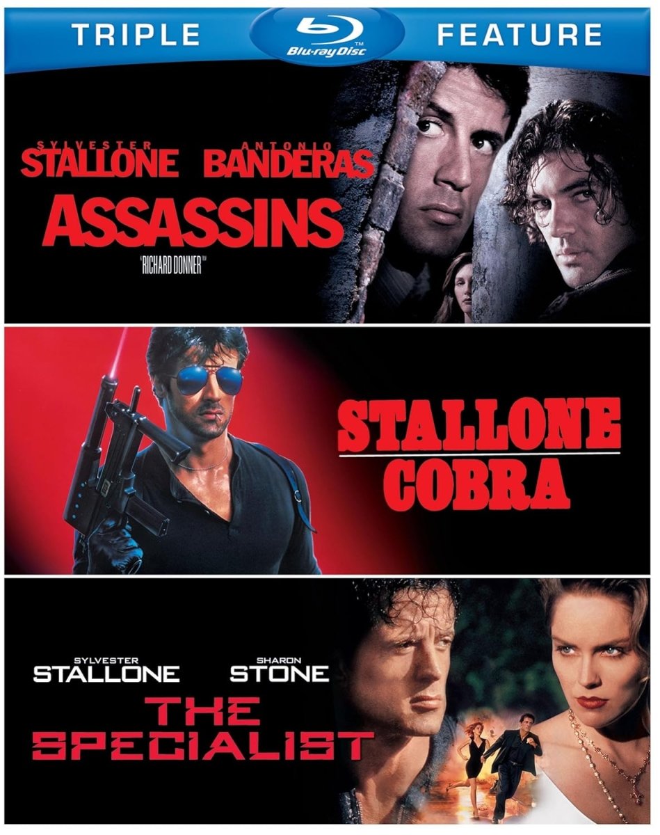 Assassins / Cobra / The Specialist (Triple Feature) USED