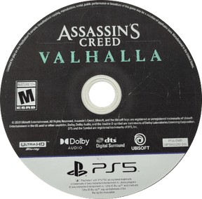 Assassin's Creed Valhalla Playstation 5 LOOSE - Video Games - Playstation 5