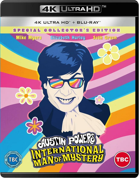 Austin Powers: International Man of Mystery (UK 4K UHD, Limited Collector's Edition, Region Free/B) w/SLIP *See note - New 4K UHD