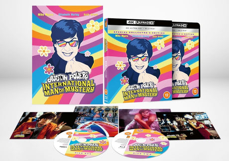 Austin Powers: International Man of Mystery (UK 4K UHD, Limited Collector's Edition, Region Free/B) w/SLIP *See note - New 4K UHD