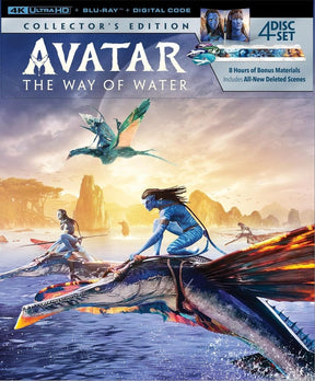 Avatar: The Way of Water (4K UHD, 4 Disc Collector's Edition) - New 4K UHD