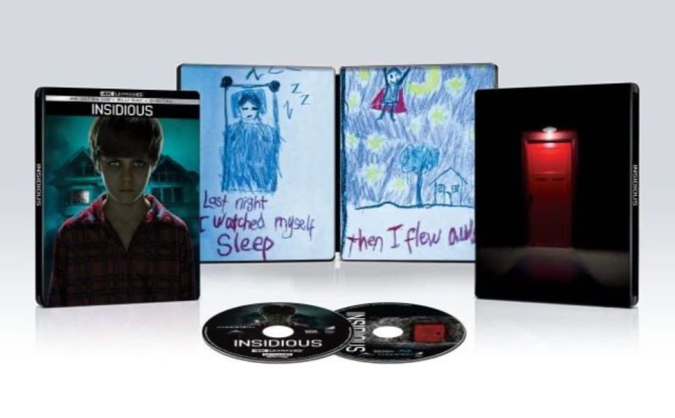 Insidious (4K UHD, Limited Edition Steelbook)