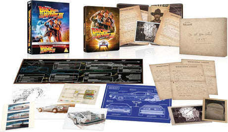 Back to the Future Part III (4K UHD, Limited Collector's Edition Steelbook, Region Free/B) - New 4K UHD