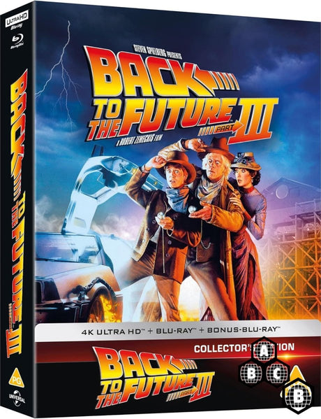 Back to the Future Part III (4K UHD, Limited Collector's Edition Steelbook, Region Free/B)