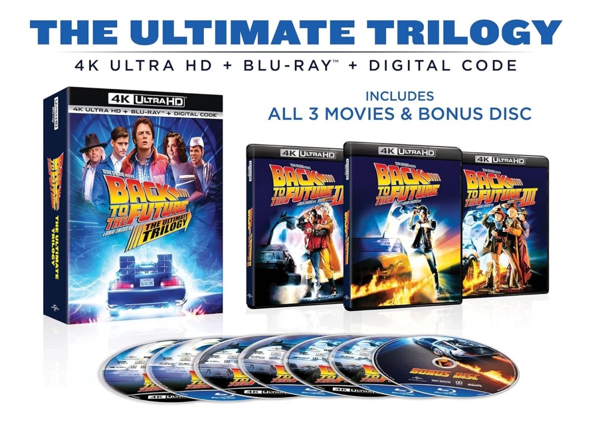 Back to the Future: The Ultimate Trilogy (4K UHD) - New 4K UHD